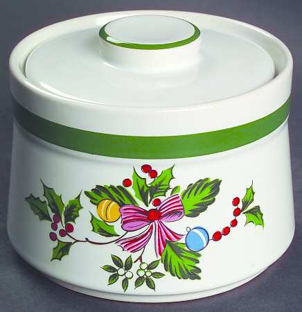 Noel Sugar Bowl & Lid