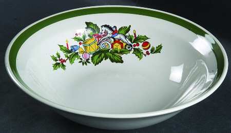 Noel 9" Round Vegetable Bowl