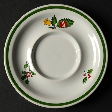 Noel Saucer for Flat Cup