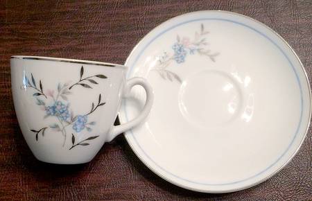 YAM57 Flat Cup & Saucer Set