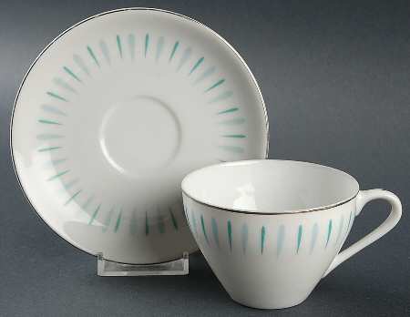 Malilbu Flat Cup & Saucer Set