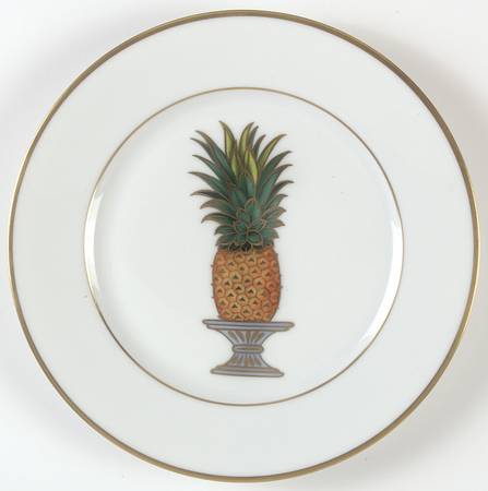 Pineapple & Pot Salad/Dessert Plate