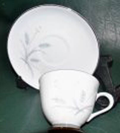 Royalty Footed Cup & Saucer Set
