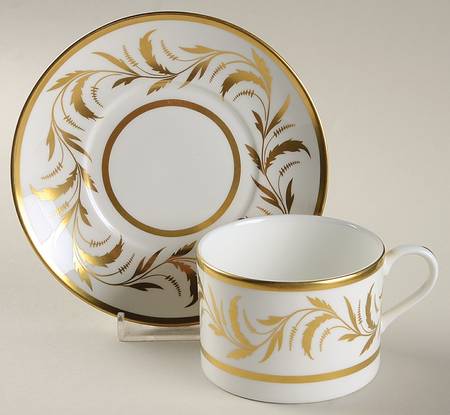 Apsley Flat Cup & Saucer Set