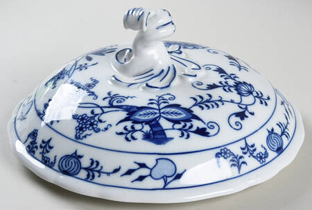 Blue Onion Lid for Round Vegetable