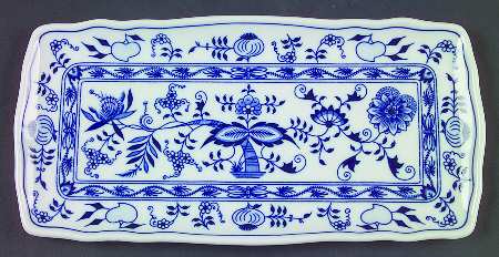 Blue Onion 13" Sandwich Tray