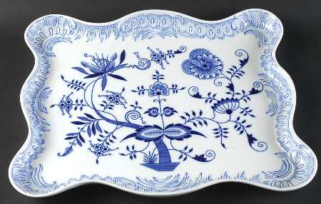 Blue Onion 17" Rectangular Tray
