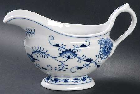 Blue Onion Gravy Boat