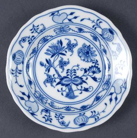 Blue Onion Small Bread & Butter Plate