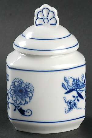 Blue Onion 3" Storage Jar & Lid