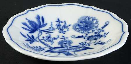 Blue Onion Saucer for Footed Cup