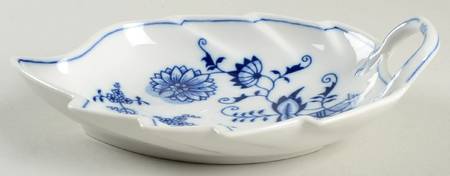 Blue Onion 7" Leaf Dish