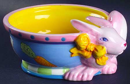 Cotton Tail Figural Candy Bowl