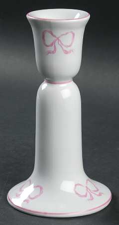 Ruban Pink 6" Candlestick