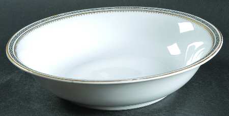 Athens (Black Key) 9" Round Vegetable Bowl