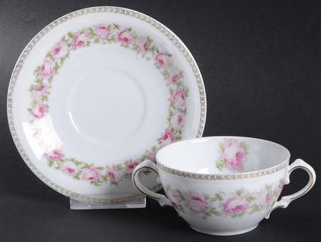 SCR253 Flat Bouillon Cup & Saucer