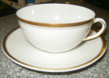 ZSC55 Flat Cup & Saucer Set