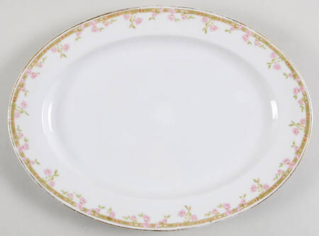 8709 14" Oval Serving Platter