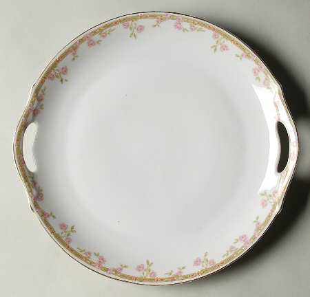 8709 Handled Cake Plate