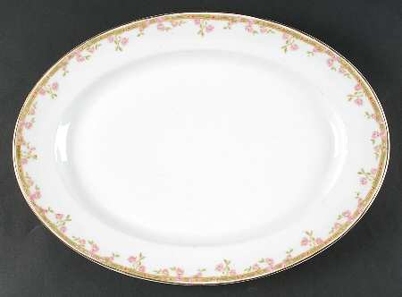 8709 15" Oval Serving Platter