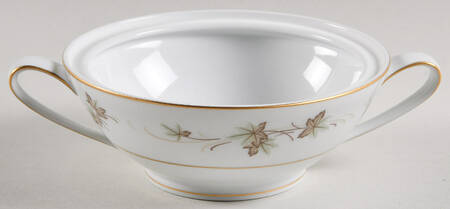 Autumn Gold Sugar Bowl No Lid