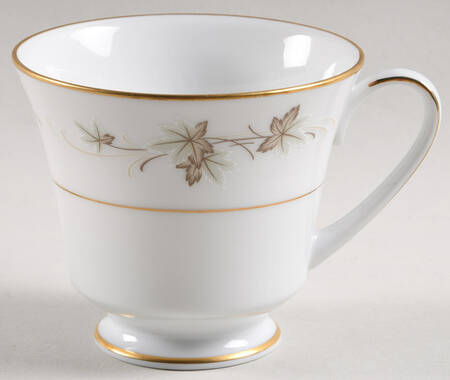 Autumn Gold Footed Cup