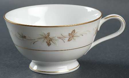Autumn Gold Footed Cup