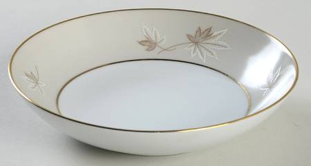 Frosted Leaves Fruit/Dessert (Sauce) Bowl
