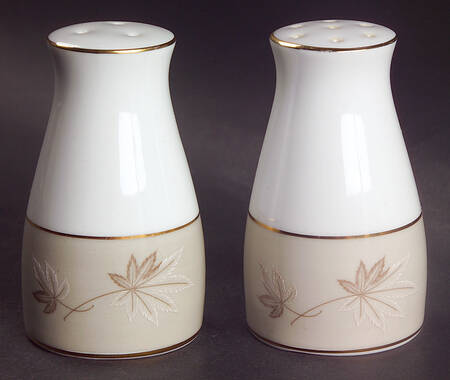 Frosted Leaves Salt & Pepper Set