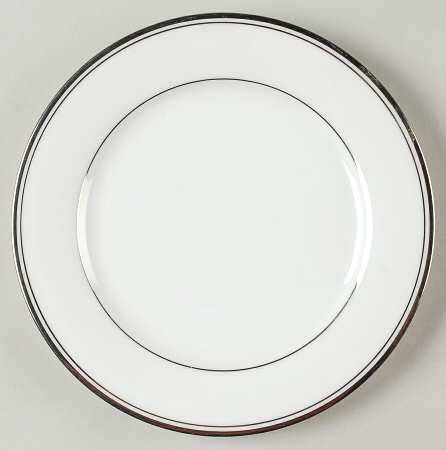 Silver Ecstasy Salad Plate