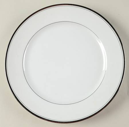 Silver Ecstasy Luncheon Plate