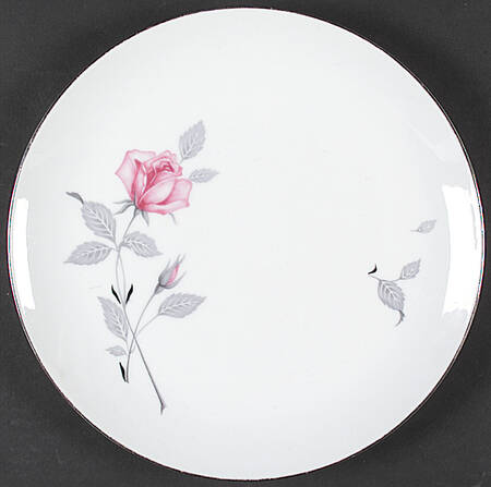 Zylstra Rose (Coupe, Japan) Dinner Plate