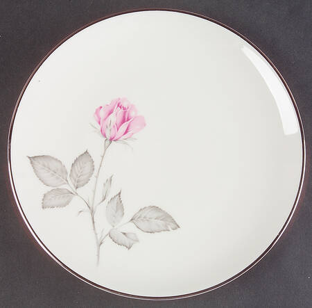 Zylstra Rose (Coupe, USA, Cream) Salad Plate