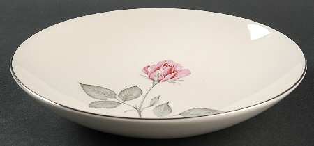 Zylstra Rose (Coupe, USA, Cream) Coupe Soup Bowl