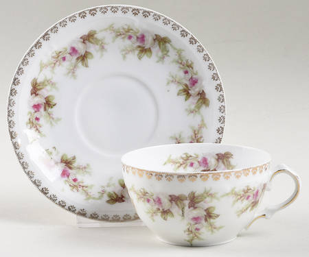 SCR452 Flat Cup & Saucer Set