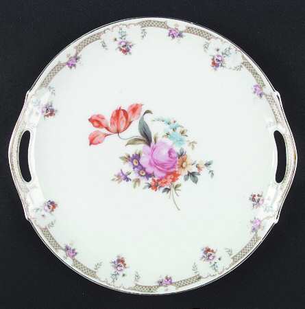 SCR198 Handled Cake Plate