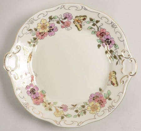 ZSO2 Handled Cake Plate