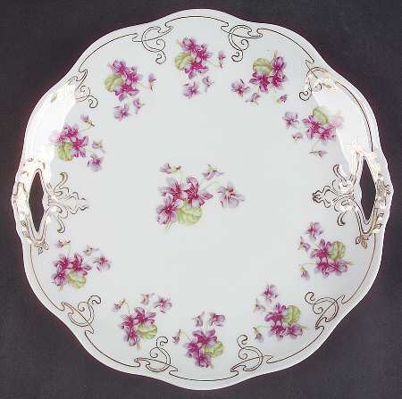 SCR469 Handled Cake Plate