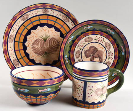 Field & Stream 4 Piece Place Setting