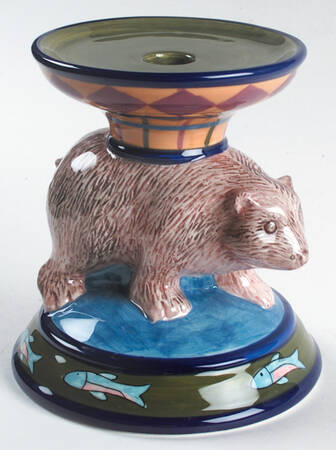 Field & Stream Pillar Candleholder
