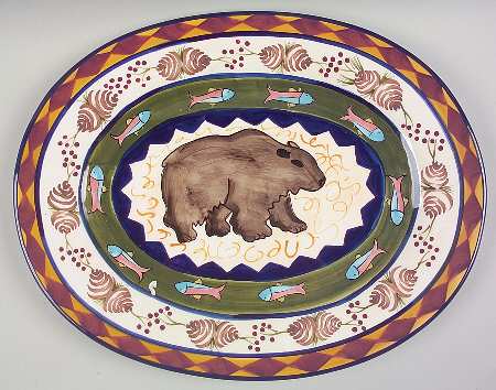 Field & Stream 18" Oval Serving Platter