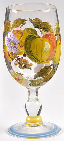 Flora Glassware Goblet