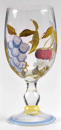 Flora Glassware Goblet
