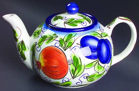 Amalfi Teapot & Lid