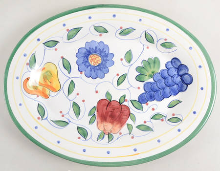 Algarve 18" Oval Serving Platter