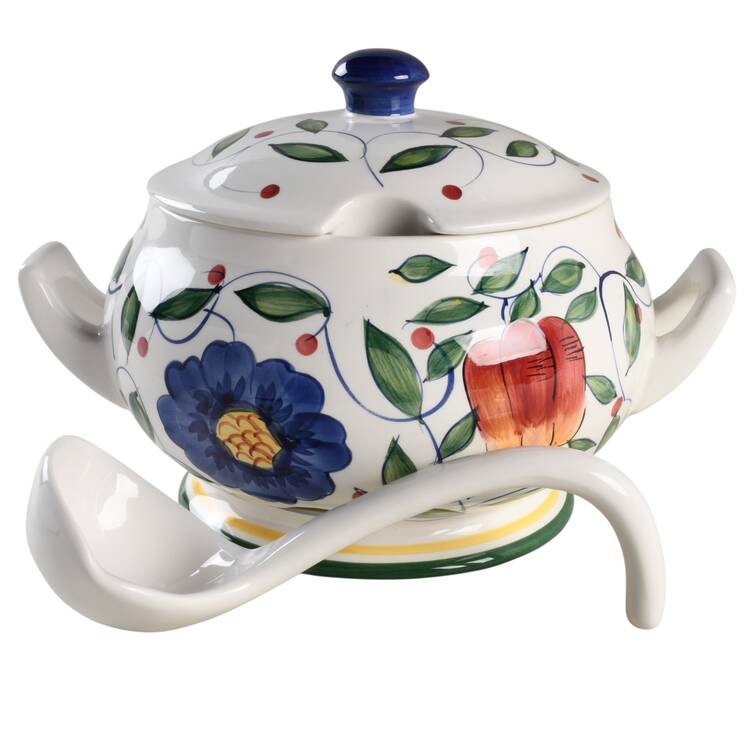 Algarve Tureen & Lid w/Ladle