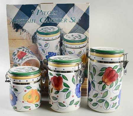 Algarve (3 Piece) Canister Set (Box Set)
