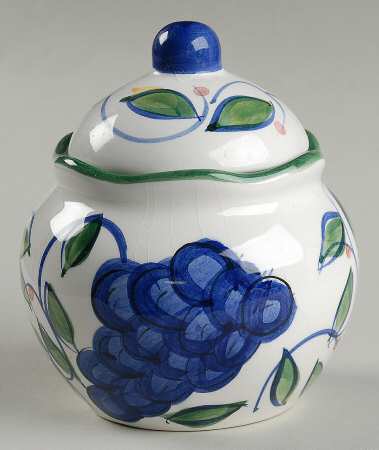 Algarve Sugar Bowl & Lid