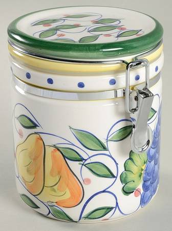 Algarve Small Canister & Lid
