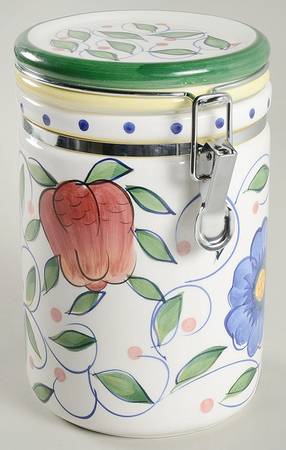 Algarve Medium Canister & Lid